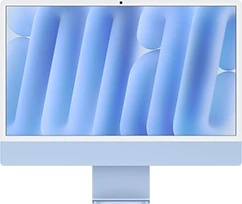 iMac in blue