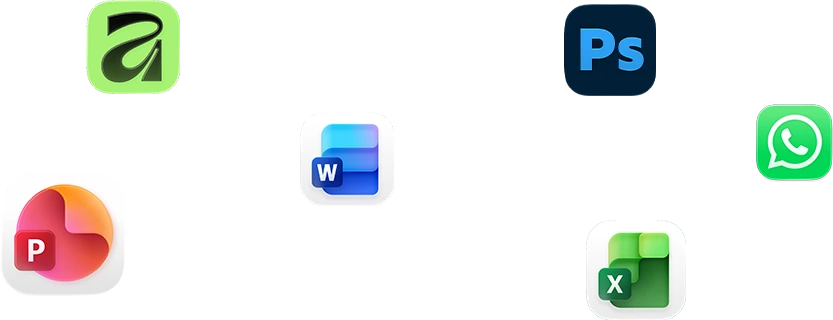 macOS apps running on iMac