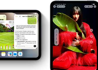 Front view of iPad mini devices showing multiple apps