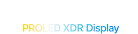 MacBook Pro with PROLED XDR Display